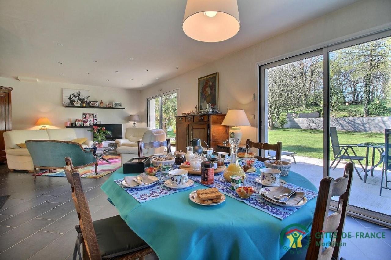 Villa Le Nid Breton Bignan 外观 照片